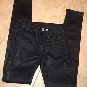 MNG Coated pants